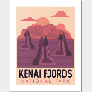 Kenai Fjords National Park Posters and Art